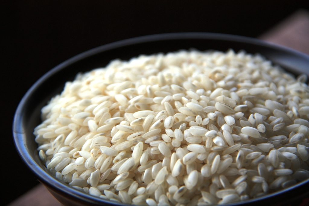 Arroz con granos