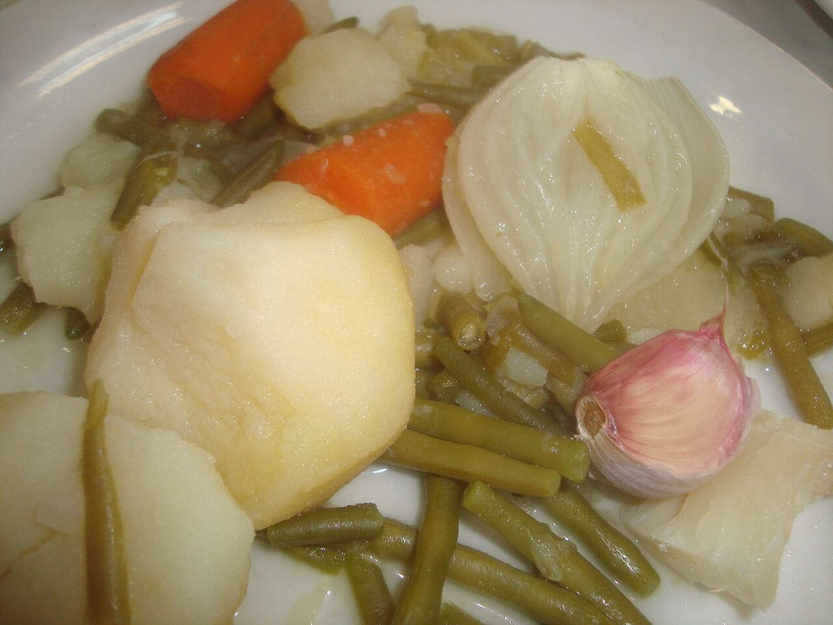 Bacalao hervido