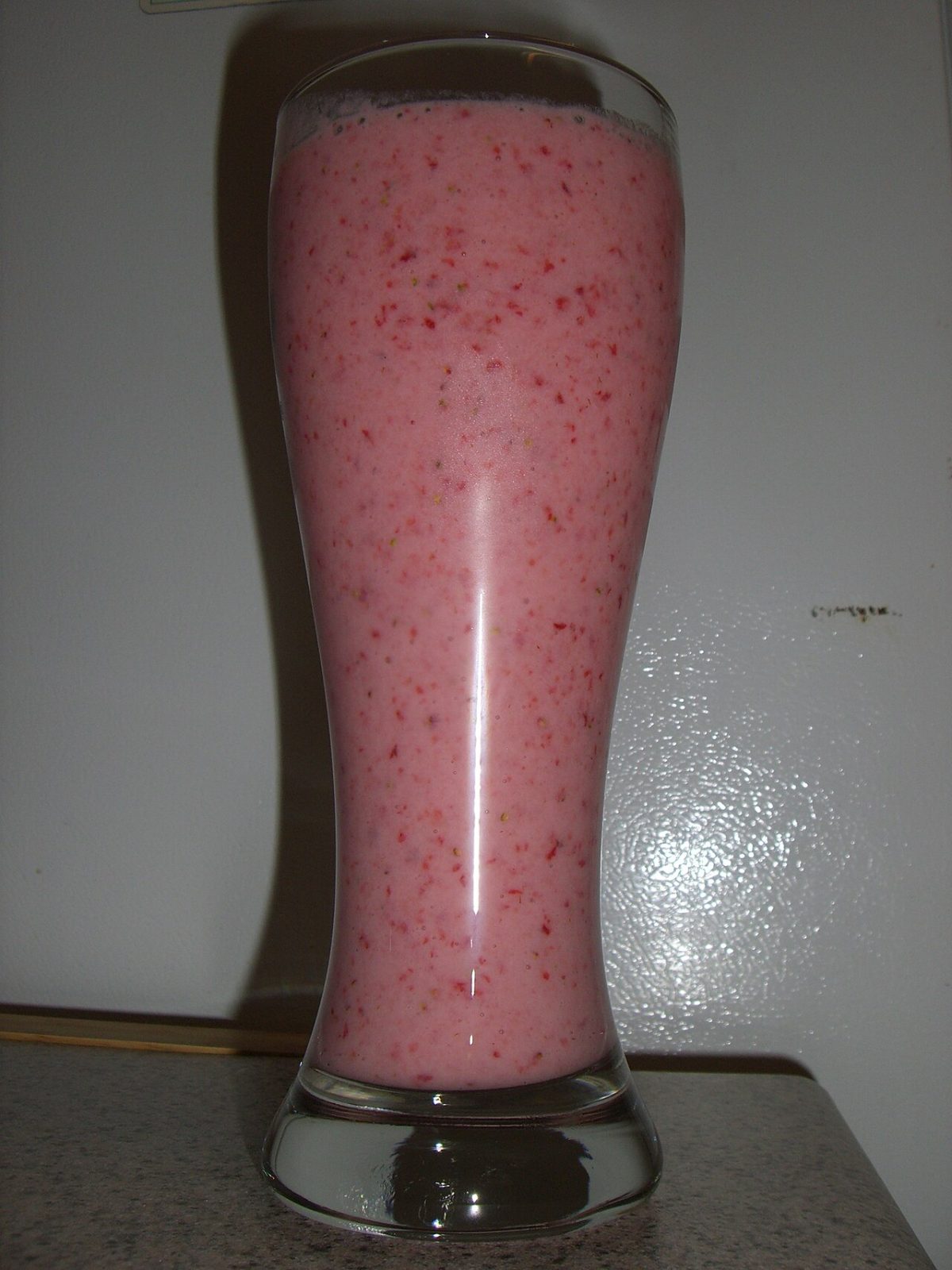 Batido de fresas y plátano