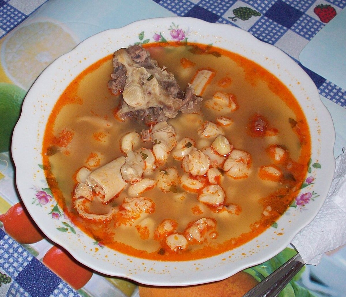 Caldo de mondongo
