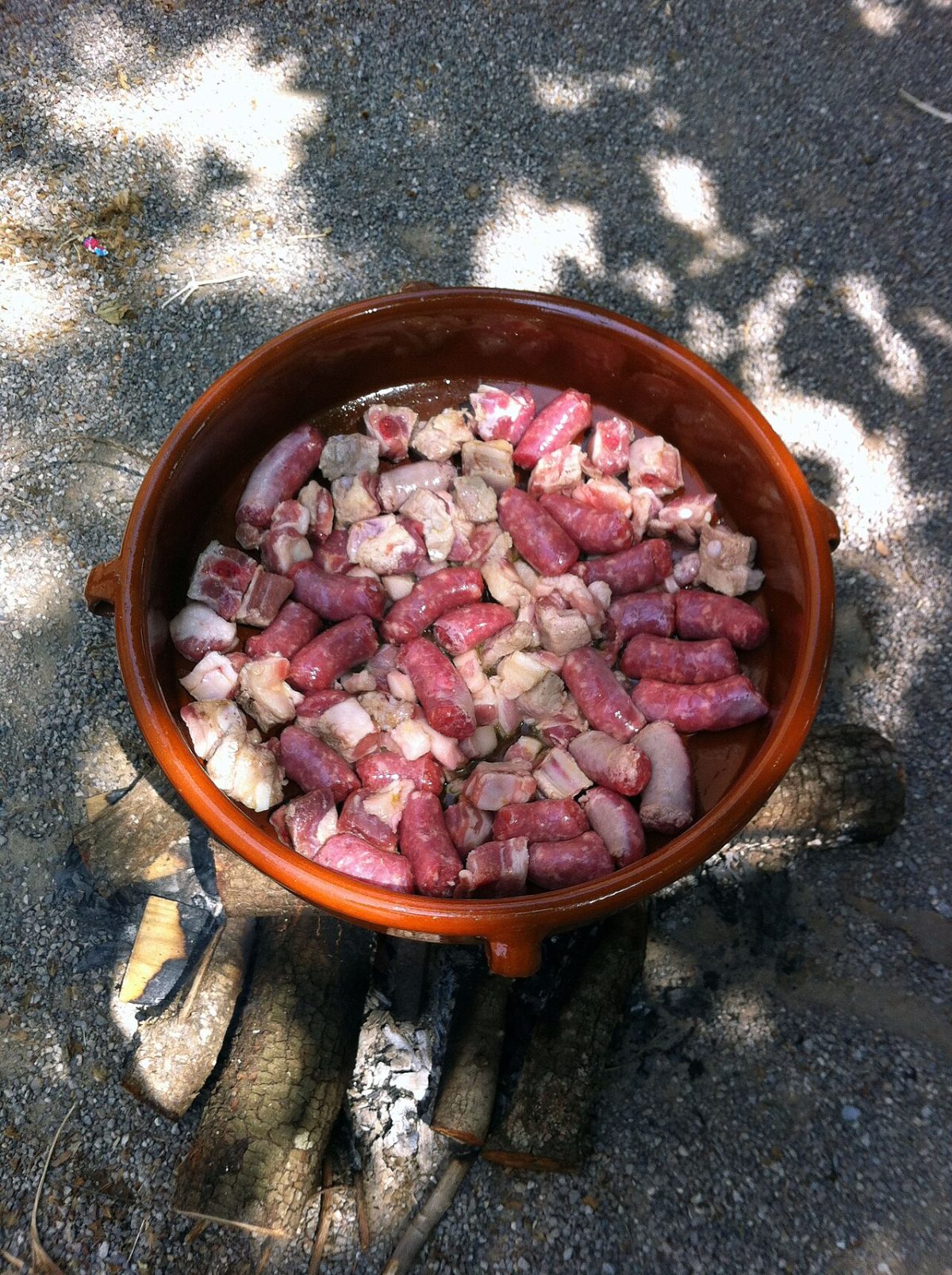 Cazuela de campo de Juneda