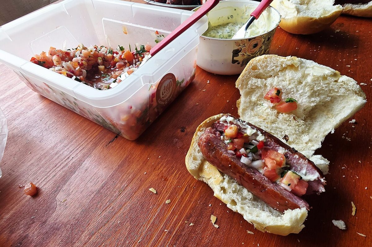 Chorizos en aceite