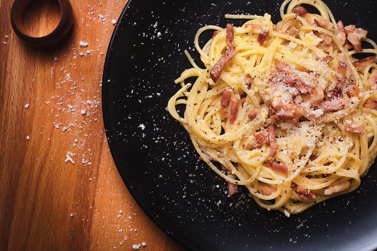 Espaguetis a la carbonara