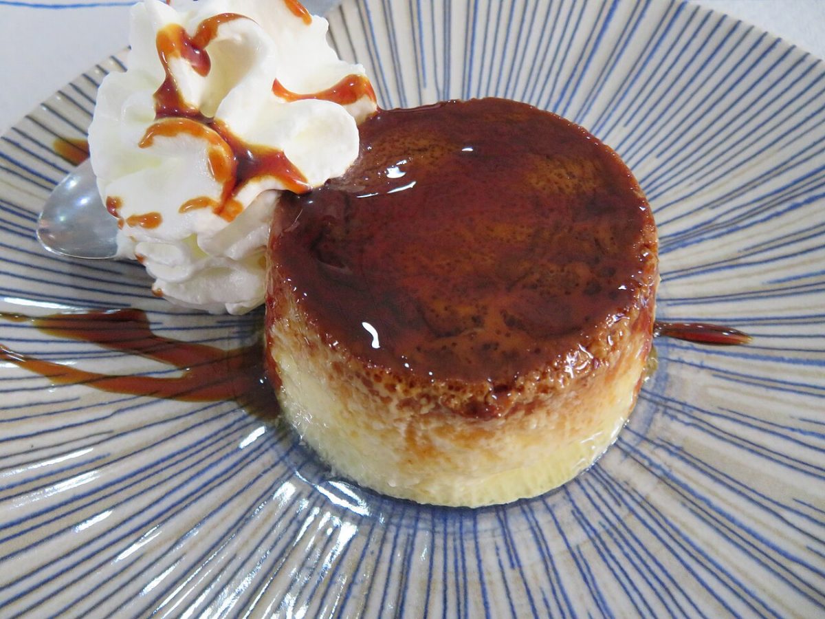 Flan de queso