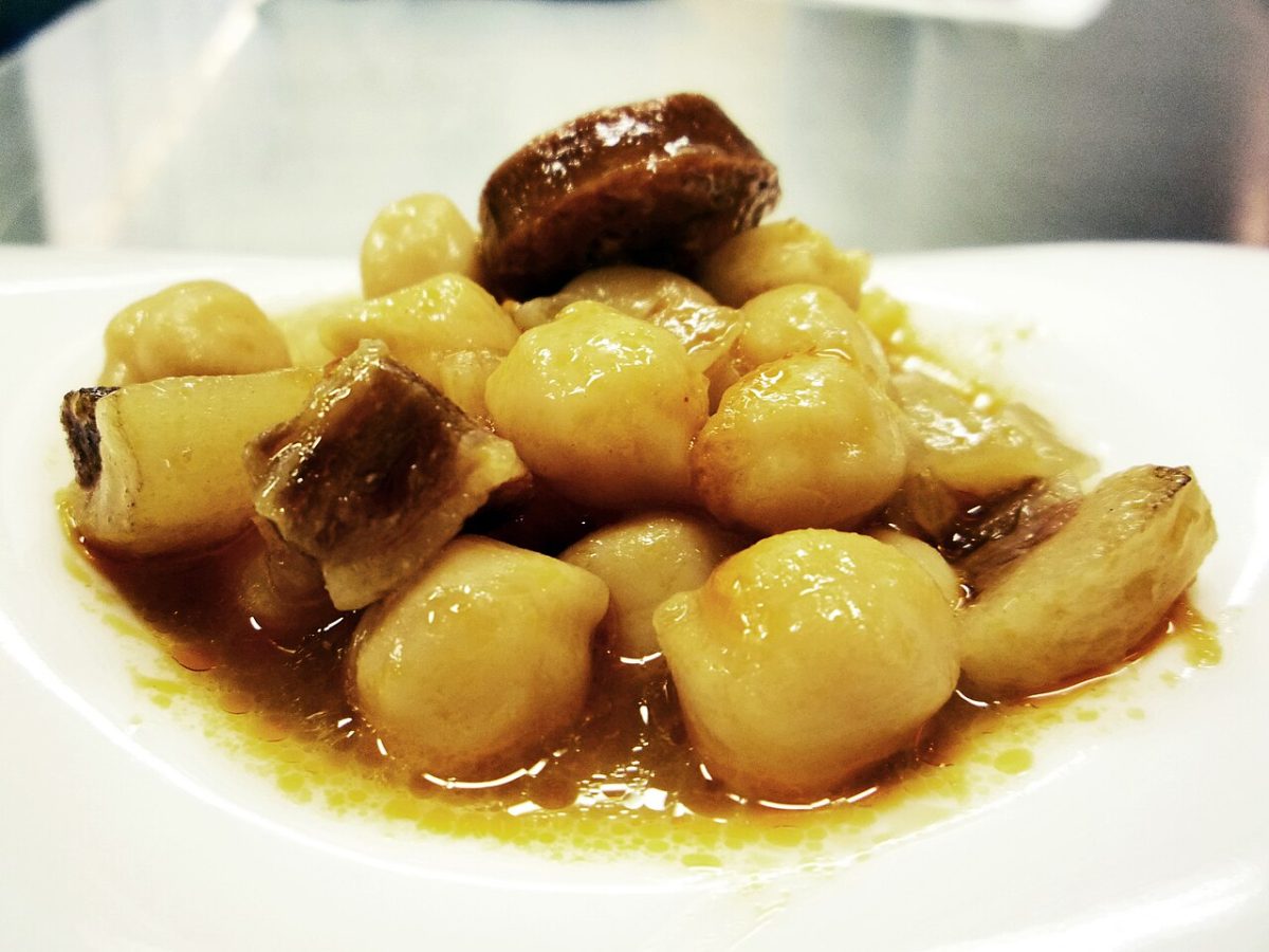 Garbanzos al microondas