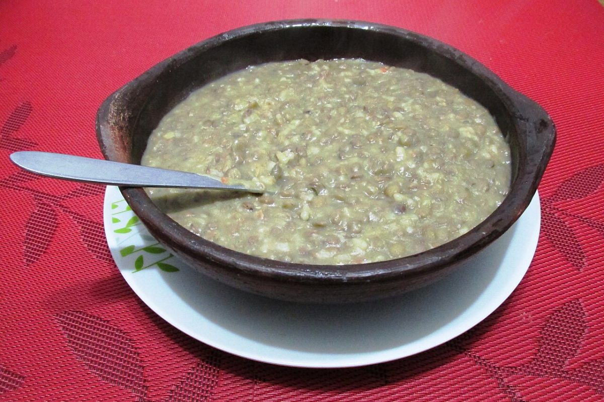 Lentejas estofadas con verduras