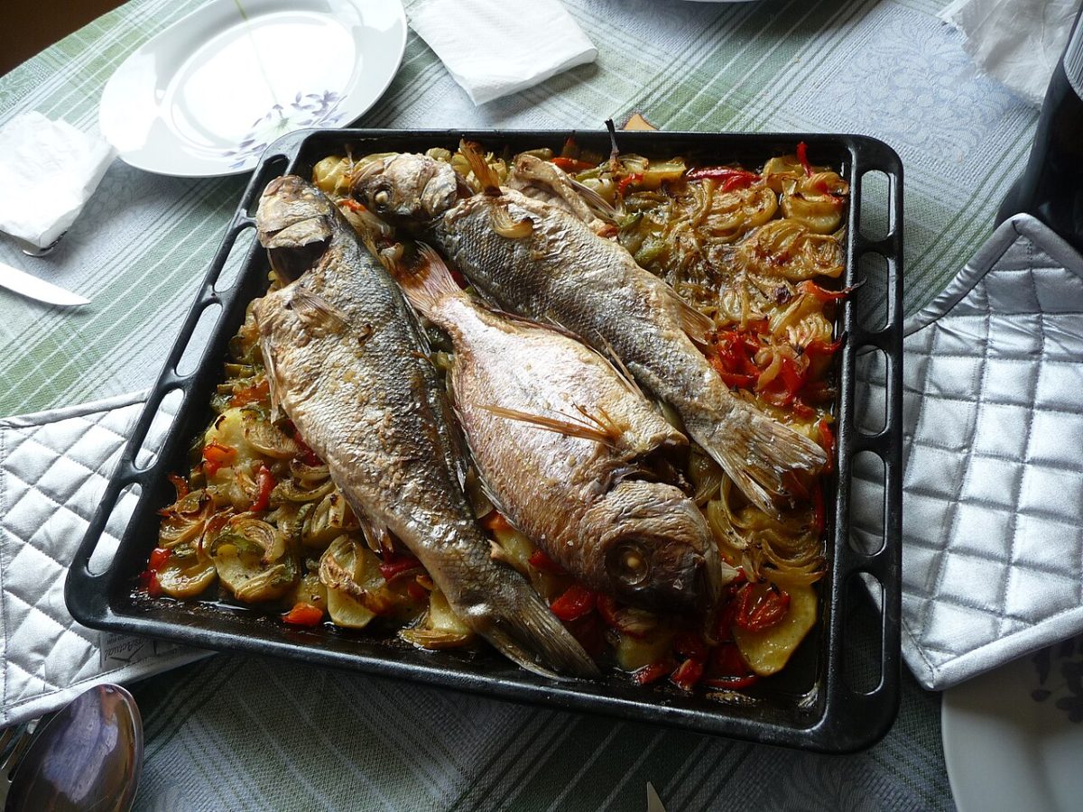 Lubina al horno