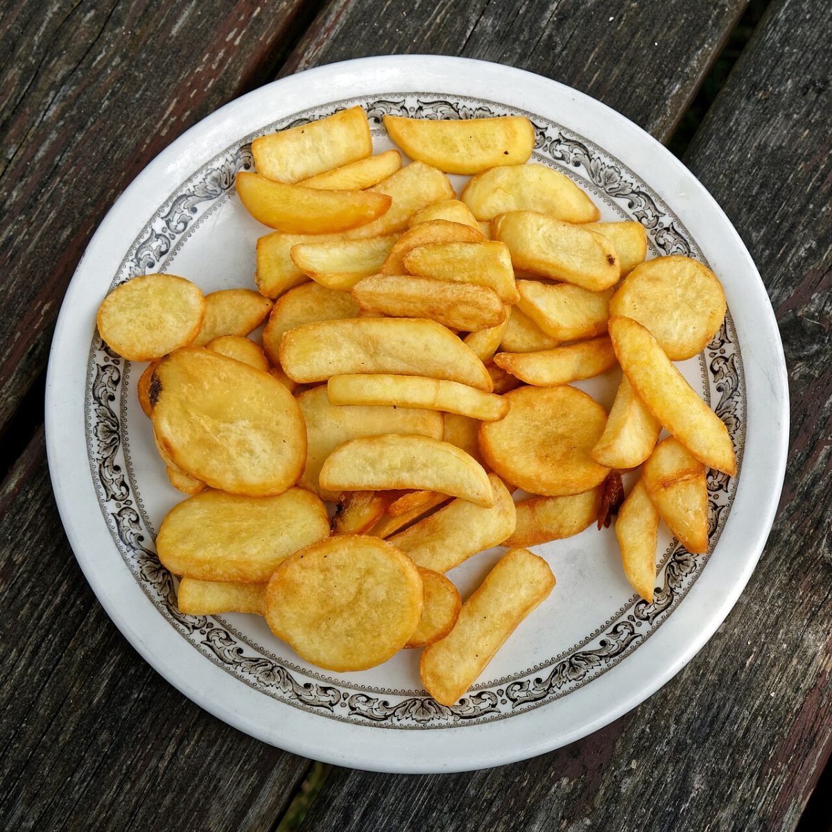 Patatas fritas al horno sin aceite