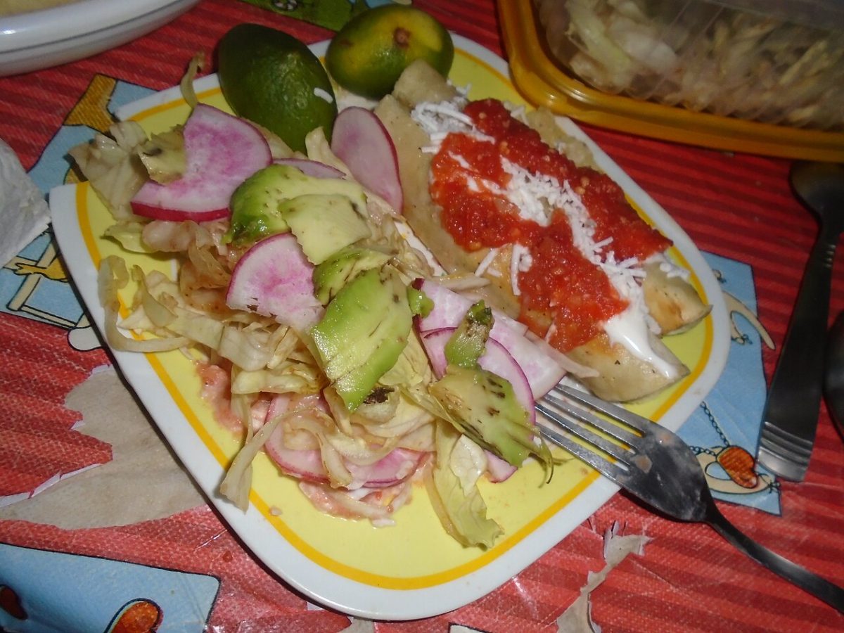 Pollo con salsa de limón