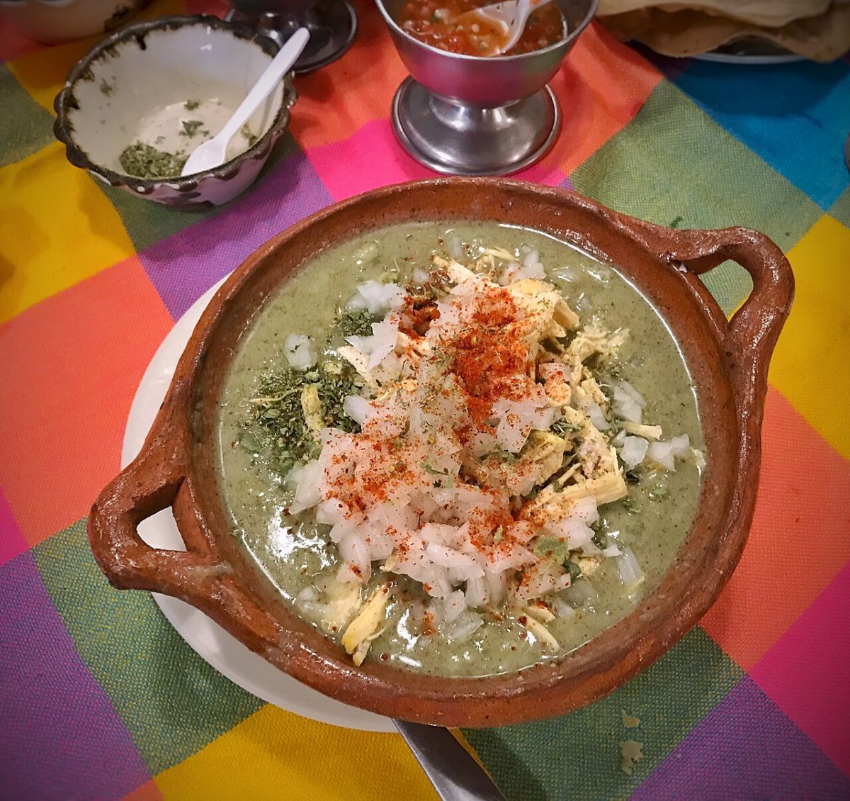 Pozole al microondas