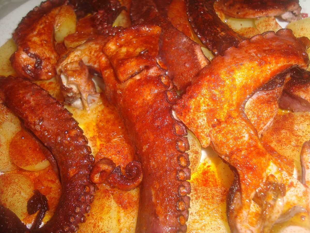 Pulpo a feira (pulpo a la gallega)