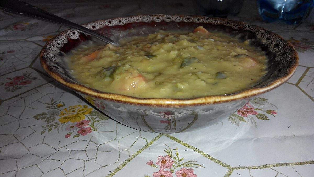 Sopa de lentejas