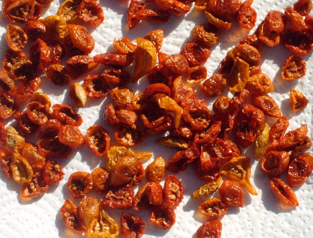 Tomates secos en aceite