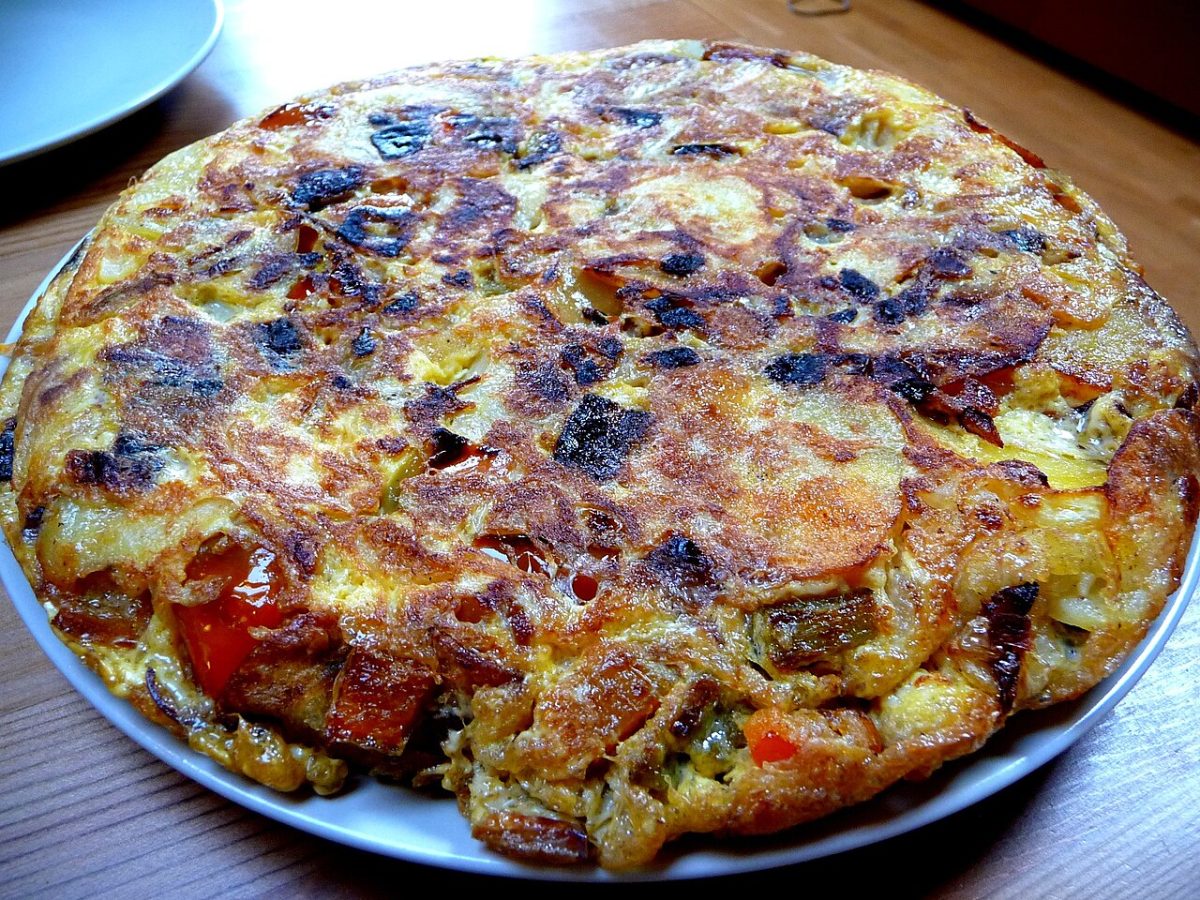 Tortilla de verduras