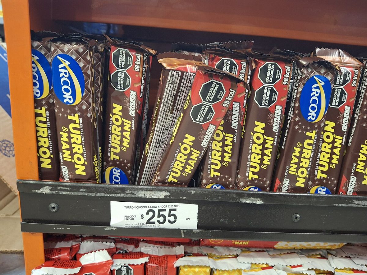 Turrón de chocolate
